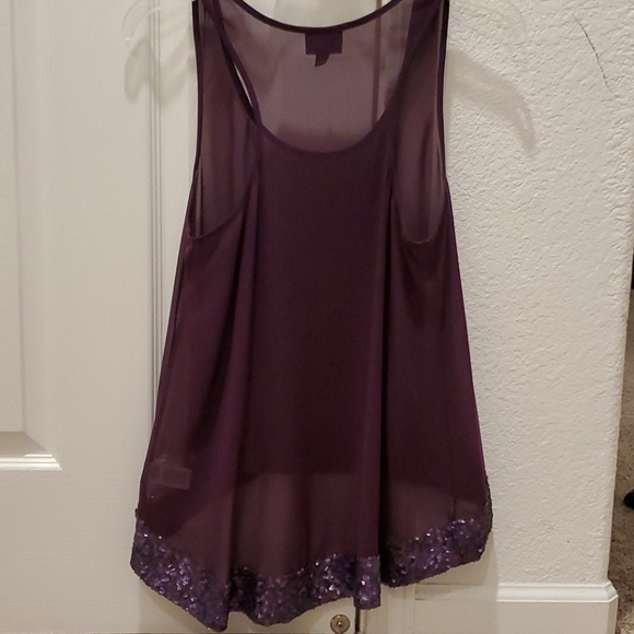 Womens dark purple top - Picture 5 of 6